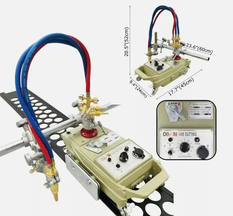 Gas Cutting Machine Flame Cutting Machine Flare Track Burner
