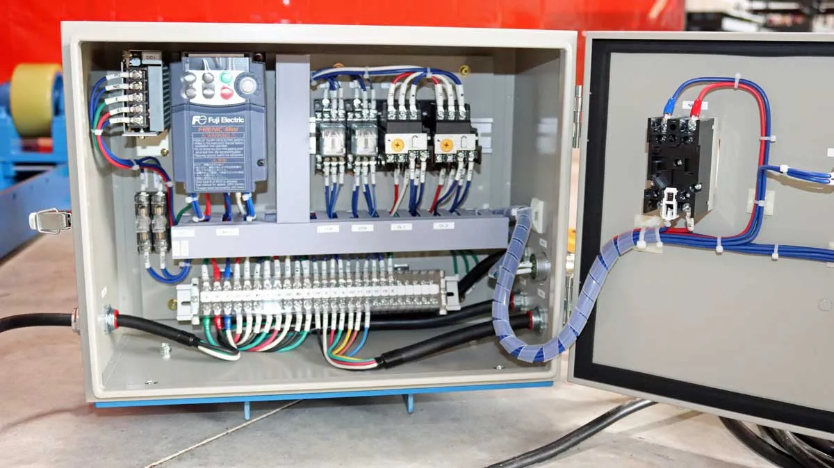RD-3-INW Tank Turning Roll Electrical Box