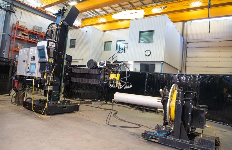AUTOMATED GTAW (TIG) LONG & GIRTH SEAM WELDING MANIPULATOR