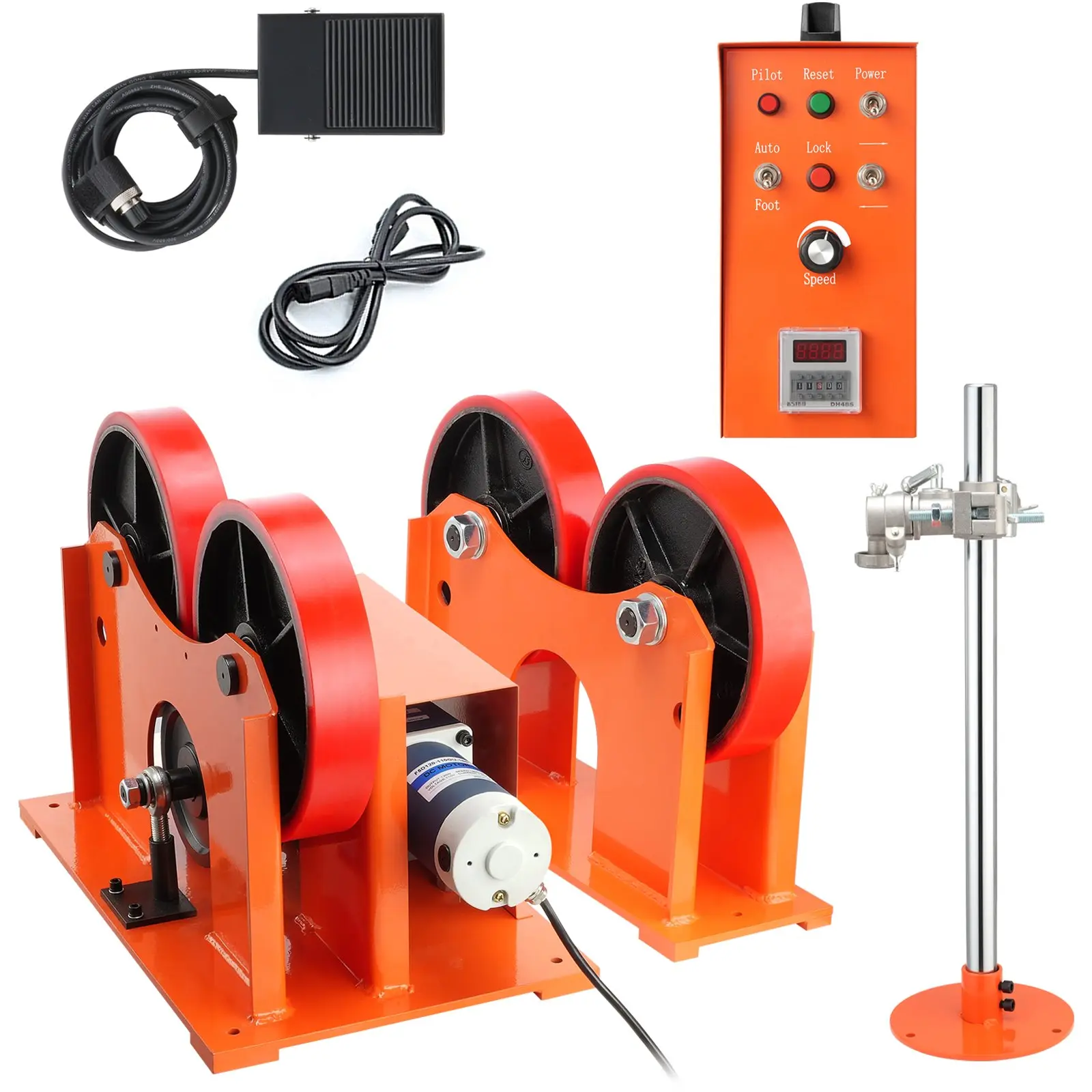 Turning Rolls Linkage Roller 1000KG/2205LBS Loading Welding Turning Roll